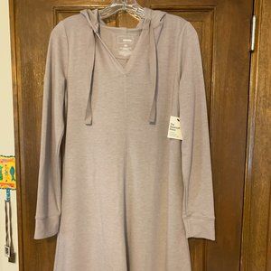 Sonoma Goods for Life Hooded French Terry Dress, XS, NWT